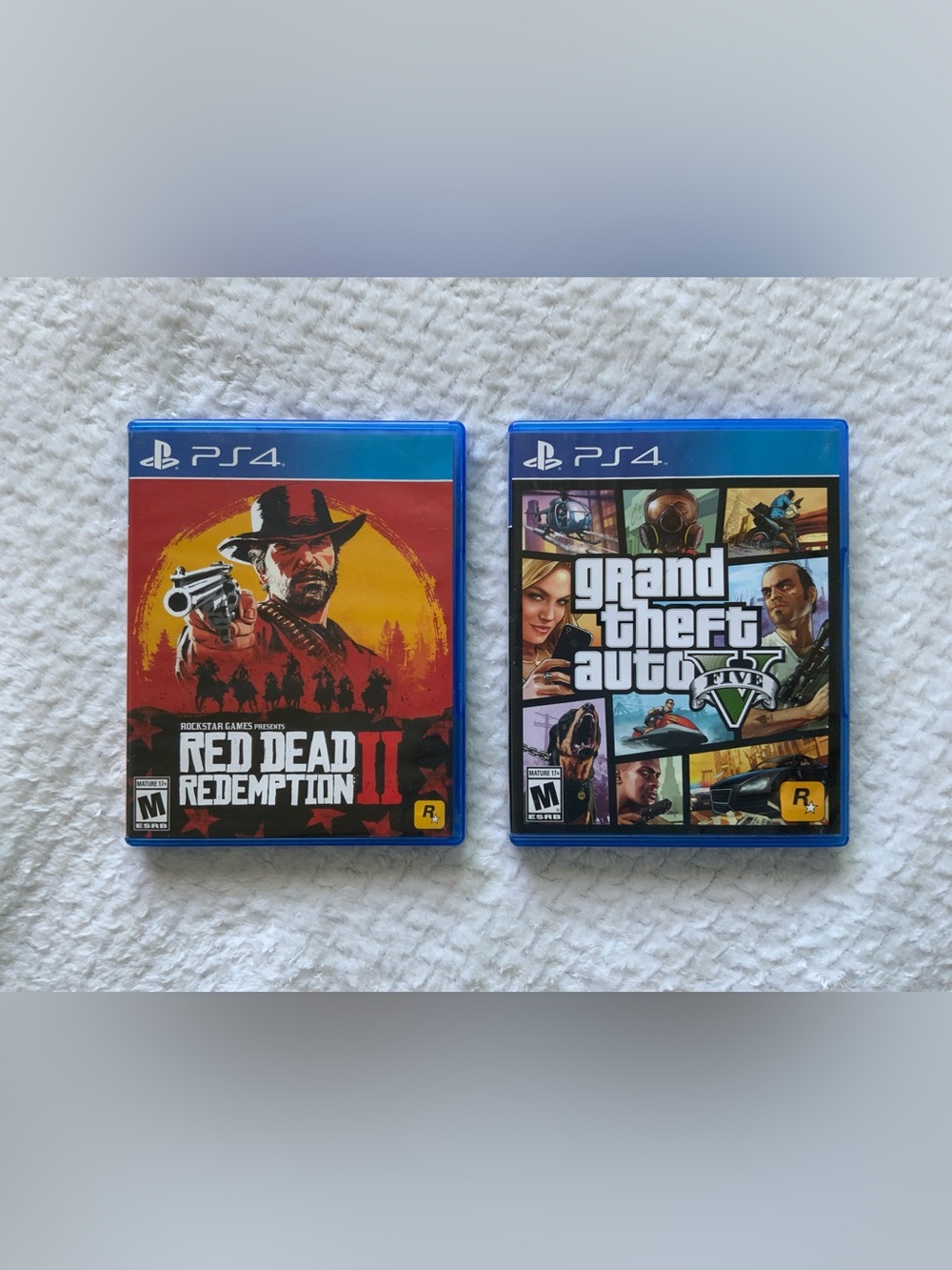 Rockstar PS4 Red Dead Redemption 2 Game / GTA 5 ‘’Case Only’’